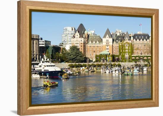 Canada, British Columbia, Victoria. Marina-Trish Drury-Framed Premier Image Canvas