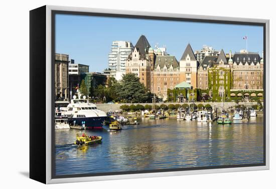 Canada, British Columbia, Victoria. Marina-Trish Drury-Framed Premier Image Canvas