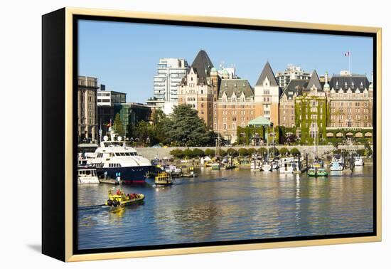 Canada, British Columbia, Victoria. Marina-Trish Drury-Framed Premier Image Canvas