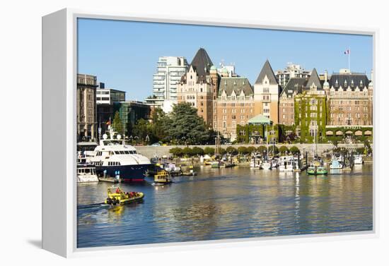 Canada, British Columbia, Victoria. Marina-Trish Drury-Framed Premier Image Canvas