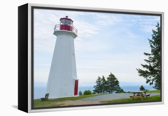 Canada, Cape George, Nova Scotia, Antigonish, Cape George Lighthouse-Bill Bachmann-Framed Premier Image Canvas