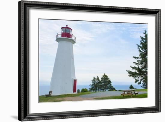 Canada, Cape George, Nova Scotia, Antigonish, Cape George Lighthouse-Bill Bachmann-Framed Photographic Print