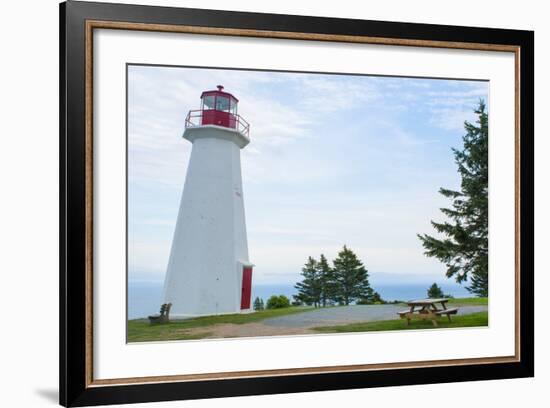 Canada, Cape George, Nova Scotia, Antigonish, Cape George Lighthouse-Bill Bachmann-Framed Photographic Print