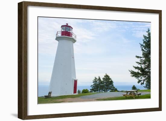 Canada, Cape George, Nova Scotia, Antigonish, Cape George Lighthouse-Bill Bachmann-Framed Photographic Print