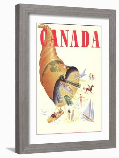 Canada Cornucopia-null-Framed Art Print