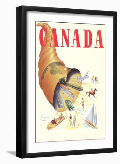 Canada Cornucopia-null-Framed Art Print