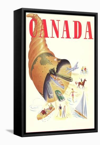 Canada Cornucopia-null-Framed Stretched Canvas