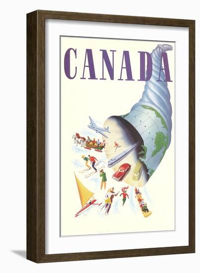 Canada Cornucopia-null-Framed Art Print