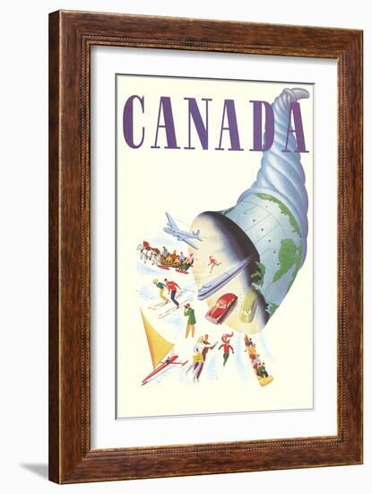 Canada Cornucopia-null-Framed Art Print