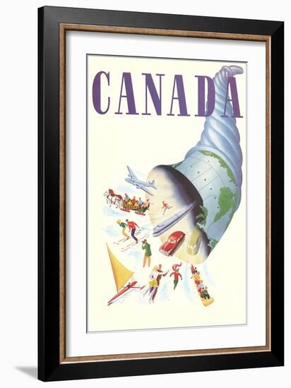 Canada Cornucopia-null-Framed Art Print