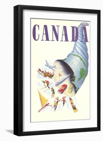 Canada Cornucopia-null-Framed Art Print