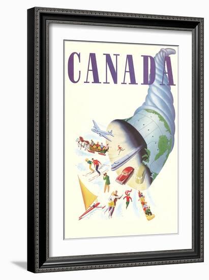 Canada Cornucopia-null-Framed Art Print