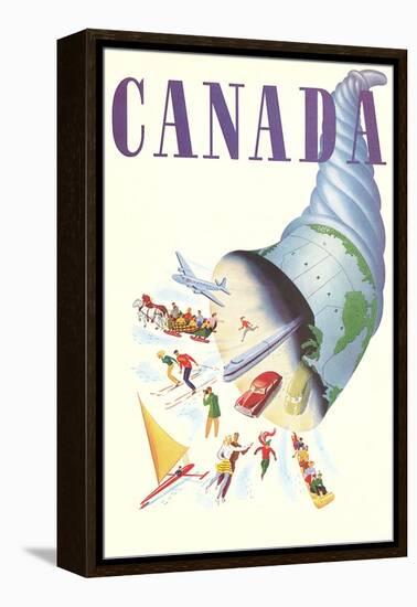 Canada Cornucopia-null-Framed Stretched Canvas