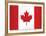 Canada Flag-ekler-Framed Stretched Canvas
