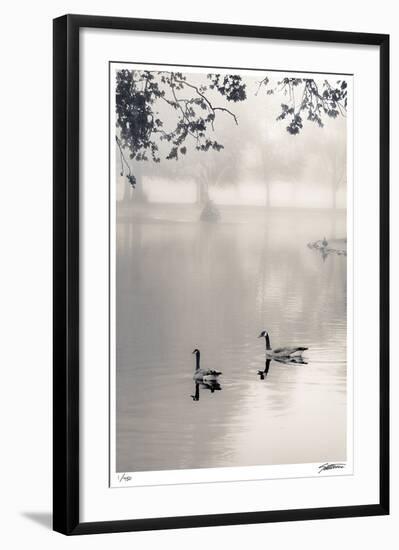 Canada Geese-Donald Satterlee-Framed Giclee Print
