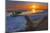 Canada, Manitoba. Ice and driftwood on Lake Manitoba at sunrise.-Jaynes Gallery-Mounted Photographic Print