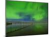 Canada, Manitoba, Matlock. Northern lights reflected in Lake Winnipeg.-Jaynes Gallery-Mounted Photographic Print