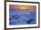 Canada, Manitoba, Winnipeg. Sunrise on Lake Winnipeg spring ice.-Jaynes Gallery-Framed Photographic Print