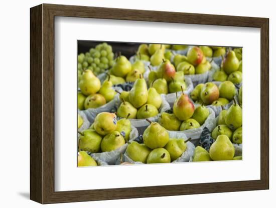 Canada, Montreal, Marche Jean Talon Market, Pears-Walter Bibikow-Framed Photographic Print