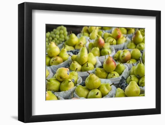 Canada, Montreal, Marche Jean Talon Market, Pears-Walter Bibikow-Framed Photographic Print