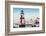 Canada, New Brunswick, Campobello Island. Head Harbour Lightstation lighthouse.-Walter Bibikow-Framed Photographic Print