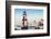 Canada, New Brunswick, Campobello Island. Head Harbour Lightstation lighthouse.-Walter Bibikow-Framed Photographic Print