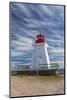 Canada, Nova Scotia, Cabot Trail. Cape Breton Highlands National Park, Neils Harbour Lighthouse.-Walter Bibikow-Mounted Photographic Print