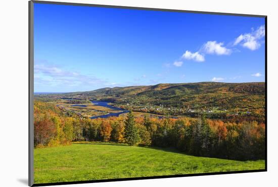 Canada, Nova Scotia, Cape Breton, Cabot Trail, Fall colors in Margaree-Patrick J. Wall-Mounted Photographic Print