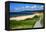 Canada, Nova Scotia, Cape Breton, Inverness Beach Boardwalk-Patrick J^ Wall-Framed Premier Image Canvas