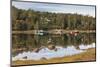 Canada, Nova Scotia, Glen Haven. Small coastal harbor.-Walter Bibikow-Mounted Photographic Print