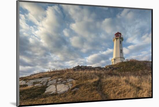 Canada, Nova Scotia, Louisbourg Lighthouse.-Walter Bibikow-Mounted Photographic Print