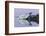 Canada, Nunavut, Iceberg Reflected in Calm Waters at Dusk-Paul Souders-Framed Photographic Print