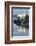 Canada, Nunavut, Repulse Bay, Polar Bears Standing Along the Shore-Paul Souders-Framed Photographic Print