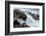 Canada, Nunavut, Territory, Hudson Bay, Blurred Image of Rushing River-Paul Souders-Framed Photographic Print