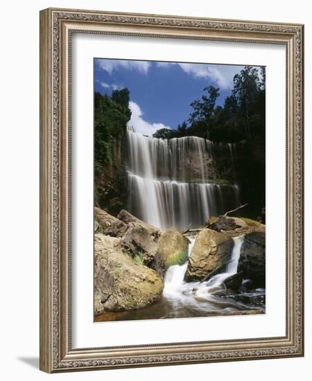 Canada, Ontario, Hamilton, Webster's Falls-Mike Grandmaison-Framed Photographic Print