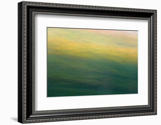 Canada, Ontario, Horseshoe Lake. Abstract of Lake Water at Dusk-Jaynes Gallery-Framed Photographic Print