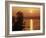 Canada, Ontario, London, Fanshawe Lake at Sunrise-Mike Grandmaison-Framed Photographic Print