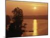 Canada, Ontario, London, Fanshawe Lake at Sunrise-Mike Grandmaison-Mounted Photographic Print