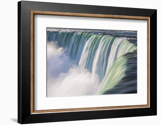 Canada, Ontario, Niagara, Niagara Falls, View of Table Rock Visitor Center and Horseshoe Falls-Jane Sweeney-Framed Photographic Print