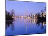 Canada, Ontario, Toronto, Cn Tower and Downtown Skyline from Toronto Island-Alan Copson-Mounted Photographic Print