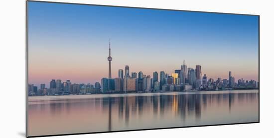 Canada, Ontario, Toronto, View of Cn Tower and City Skyline-Jane Sweeney-Mounted Photographic Print