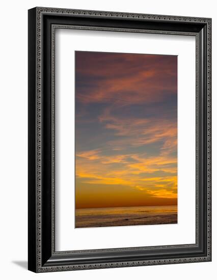 Canada, Pacific Rim National Park Reserve, Sunset from Tsusiat Falls Beach Camp-Jamie And Judy Wild-Framed Photographic Print