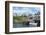 Canada, Peggy's Cove, Nova Scotia, Peaceful and Quiet Famous Harbor with Boats and Homes in Summer-Bill Bachmann-Framed Photographic Print