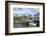 Canada, Peggy's Cove, Nova Scotia, Peaceful and Quiet Famous Harbor with Boats and Homes in Summer-Bill Bachmann-Framed Photographic Print