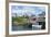 Canada, Peggy's Cove, Nova Scotia, Peaceful and Quiet Famous Harbor with Boats and Homes in Summer-Bill Bachmann-Framed Photographic Print