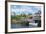 Canada, Peggy's Cove, Nova Scotia, Peaceful and Quiet Famous Harbor with Boats and Homes in Summer-Bill Bachmann-Framed Photographic Print