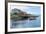 Canada, Peggy's Cove, Nova Scotia, Peaceful and Quiet Famous Harbor with Boats and Homes in Summer-Bill Bachmann-Framed Photographic Print