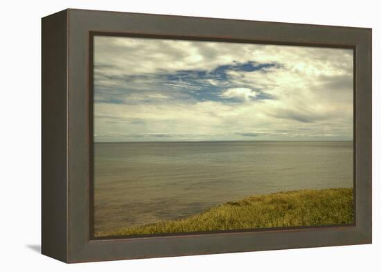Canada, Prince Edward Island. Horizon over ocean-Michele Molinari-Framed Premier Image Canvas