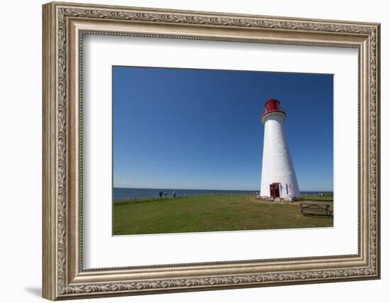 Canada, Prince Edward Island, Oldest Lighthouse Called Prim Point Light Station-Bill Bachmann-Framed Photographic Print