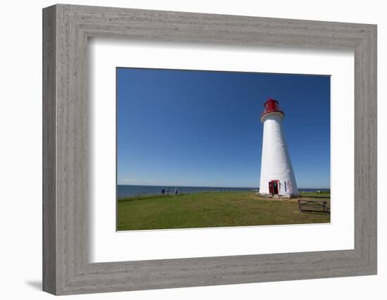 Canada, Prince Edward Island, Oldest Lighthouse Called Prim Point Light Station-Bill Bachmann-Framed Photographic Print